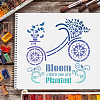 Plastic Reusable Drawing Painting Stencils Templates DIY-WH0172-189-6