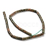 Natural Unakite Beads Strands G-Q1008-A14-2