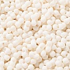 Rubberized Style Glass Seed Beads SEED-Z003-01J-3