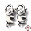 925 Thailand Sterling Silver Lobster Claw Clasps STER-D003-59A-AS-1
