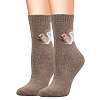 Wool Knitting Socks COHT-PW0002-63D-1