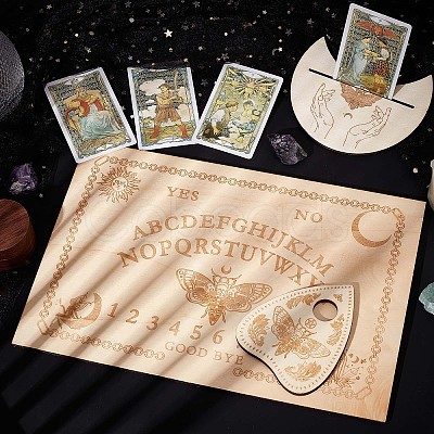 Wooden Witch Craft Sets DJEW-WH0063-29H-1