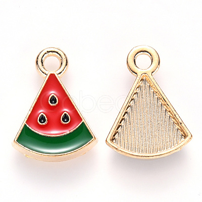 Alloy Enamel Pendants X-ENAM-S121-020-1