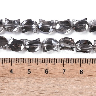 Electroplate Glass Beads Strands EGLA-Q128-05B-PL02-1