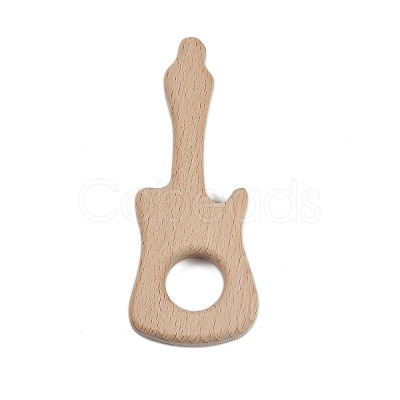 Natural Beech Wooden Baby Teething Toys WOOD-U003-02-1