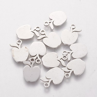 Tarnish Resistant 304 Stainless Steel Charms STAS-Q201-T116-1