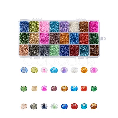 12/0 Glass Seed Beads SEED-YW0001-02-2mm-1