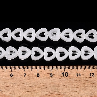 Natural White Jade Beads Strands G-N342-96-1