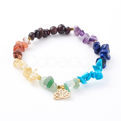 Chakra Jewelry BJEW-JB06083-1