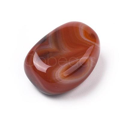 5Pcs Natural Agate Beads G-FS0002-01-1