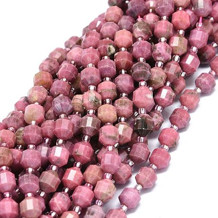 Natural Rhodonite Beads Strands G-O201B-58A-1