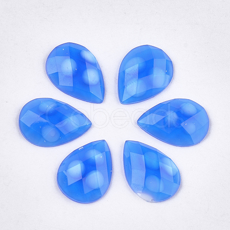 Epoxy Resin Cabochons CRES-S361-01G-1