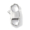 Non-Tarnish 316 Surgical Stainless Steel Lobster Claw Clasp, Stainless Steel Color, 22x11x4mm, Hole: 5.5x6mm