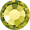 Preciosa&reg MAXIMA Crystal No Hotfix Flatback Stones, Czech Crystal, Dura Foiling, Round(438 11 615 Chaton Rose), 50230 Olivine, SS6(1.9~2.1mm)