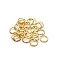 Metal Open Jump Rings, Golden, 20x2mm