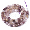 Natural Quartz Beads Strands G-R460-051-2