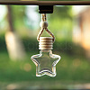 Star Glass Empty Refillable Car Perfume Bottle PW-WGCBE1F-01-2