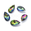 Faceted Glass Pendants GLAA-F069-S-2