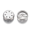 304 Stainless Steel Diffuser Locket Clips AJEW-N025-02P-4