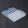 Organizer Storage Plastic Boxes CON-WH0001-03-2