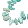 Natural Amazonite Beads Strands G-G106-J03-01-3