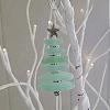 Christmas Tree Shape Glass Hanging Decortions PW-WG52513-01-1