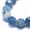 Natural Aquamarine Beads Strands G-G927-08-3