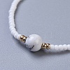 Nylon Thread Braided Beads Bracelets BJEW-JB04346-10-2