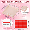 BENECREAT 20Pcs Plastic Nail Art Case CON-BC0007-39-2