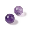 Natural Amethyst No Hole Sphere Beads G-K353-04A-03-2