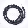 Spray Painted Non-magnetic Synthetic Hematite Beads Strands G-T116-17-17-2