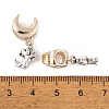 Rack Plating Tibetan Style Alloy European Dangle Charms FIND-C055-11B-AS-3