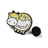 Mother Cow Alloy Enamel Brooch JEWB-S020-02D-3