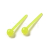 Plastic Tiny Ball Stud Earrings EJEW-N022-01H-1