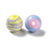 Two Tone Opaque Acrylic Beads SACR-I005-07A-2