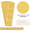 Self Adhesive Gold Foil Embossed Stickers DIY-WH0211-282-2