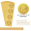 Self Adhesive Gold Foil Embossed Stickers DIY-WH0211-400-2