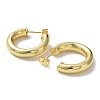 Rack Plating Brass Ring Stud Earrings EJEW-R155-01G-2