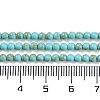 Synthetic Turquoise Beads Strands G-U004-02E-5