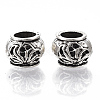 Tibetan Style Alloy Beads X-TIBE-R317-056AS-LF-1