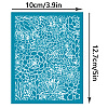 Silk Screen Printing Stencil DIY-WH0341-386-2