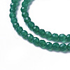 Natural Green Onyx Agate Beads Strands X-G-F596-12B-4mm-3