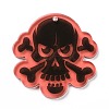 Halloween Translucent Acrylic Pendants OACR-B001-02A-2