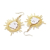 Ghost Alloy Enamel Dangle Earrings EJEW-TA00492-4