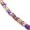 Glass Beaded Necklace NJEW-Z029-05C-2