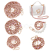 WADORN 5Pcs 5 Styles Imitation Leather Purse Chains FIND-WR0009-59A-1