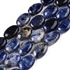 Natural Sodalite Beads Strands G-M206-39-4