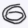 Natural Black Onyx Beads Strands G-P355-26A-2