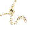 Brass Micro Pave Clear Cubic Zirconia Pendant Necklaces NJEW-B101-03G-03-3