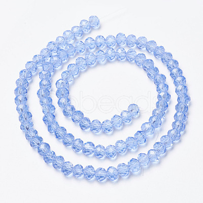 Glass Beads Strands EGLA-A034-T8mm-D14-1